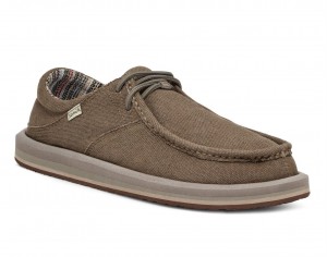 Sanuk Single Fin Brown | VKBAR-6890