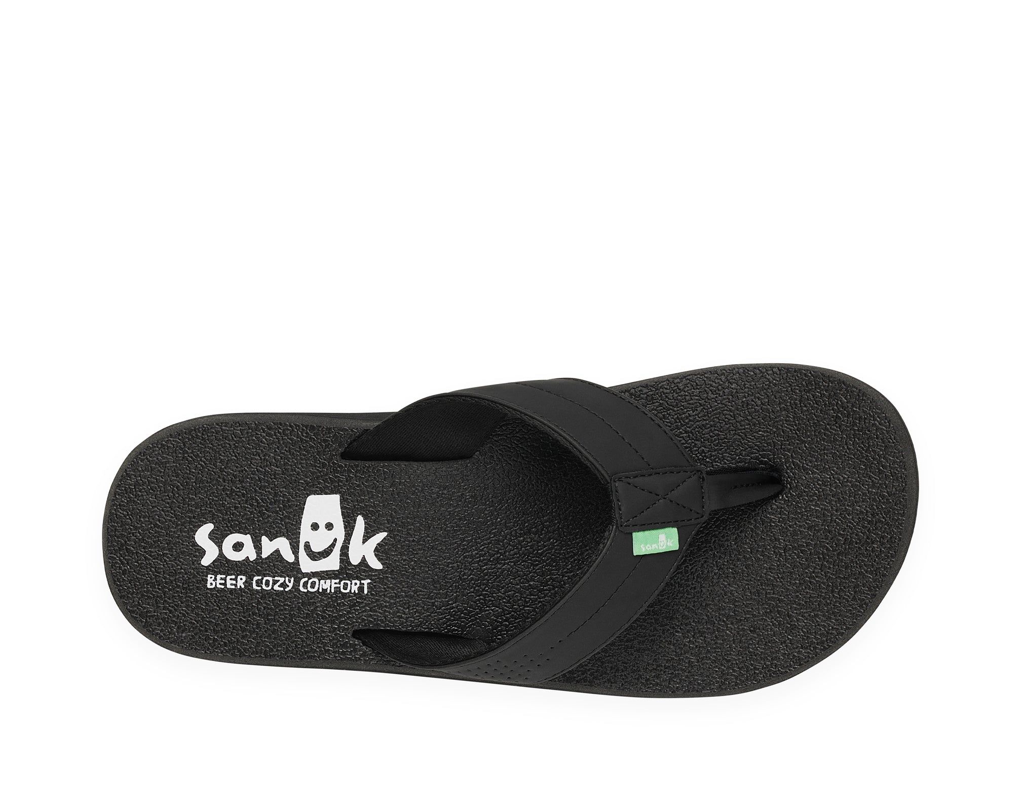 Sanuk Beer Cozy Coaster Black | OBLKI-5180