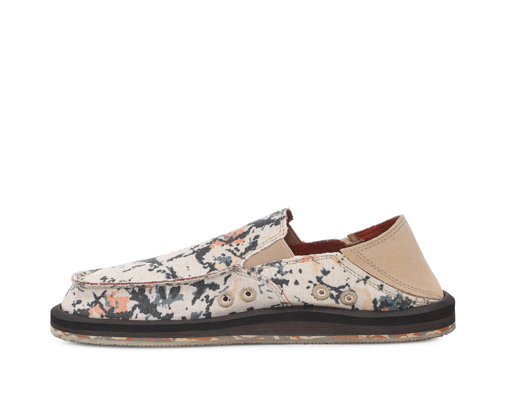 Sanuk Sidewalk Surfer St Donavon Paint Splatter | WIGTZ-7603