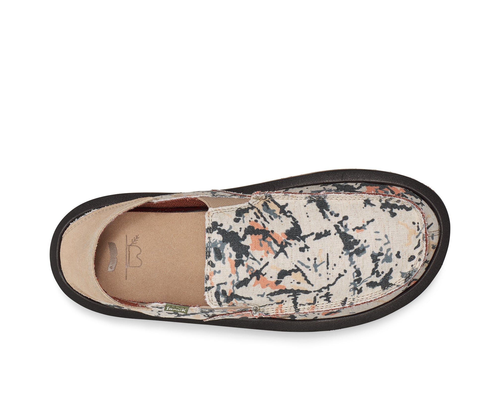 Sanuk Sidewalk Surfer St Donavon Paint Splatter | WIGTZ-7603